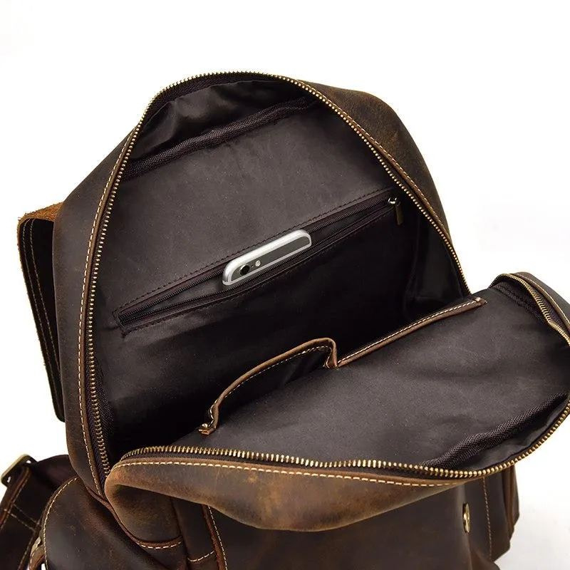 The Freja Backpack | Handcrafted Leather Backpack - Image 7