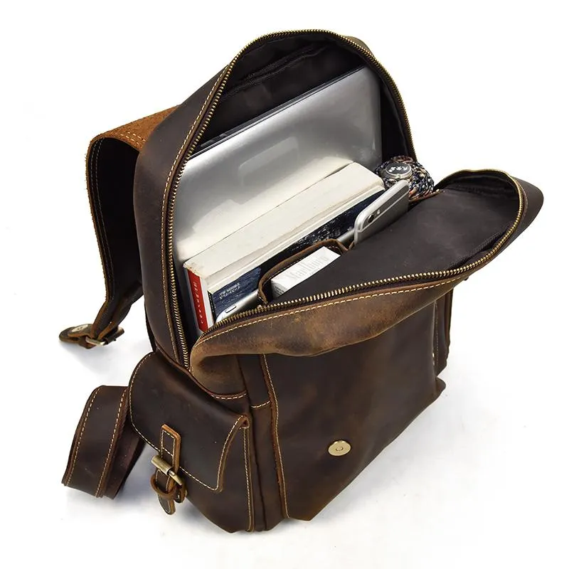 The Freja Backpack | Handcrafted Leather Backpack - Image 9
