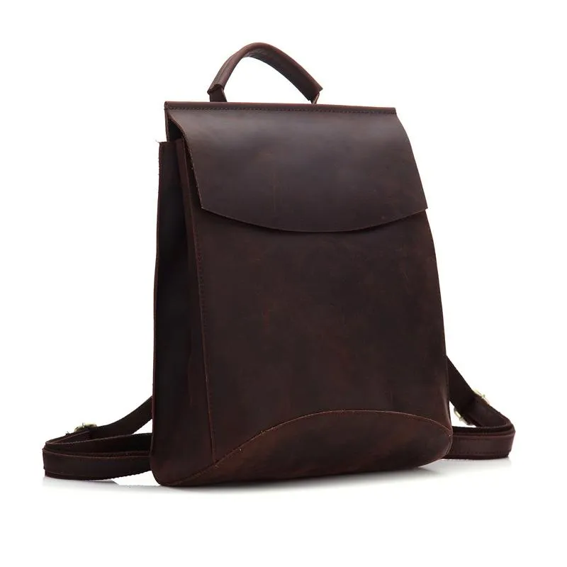 The Gyda Backpack | Vintage Leather Travel Backpack - Image 10