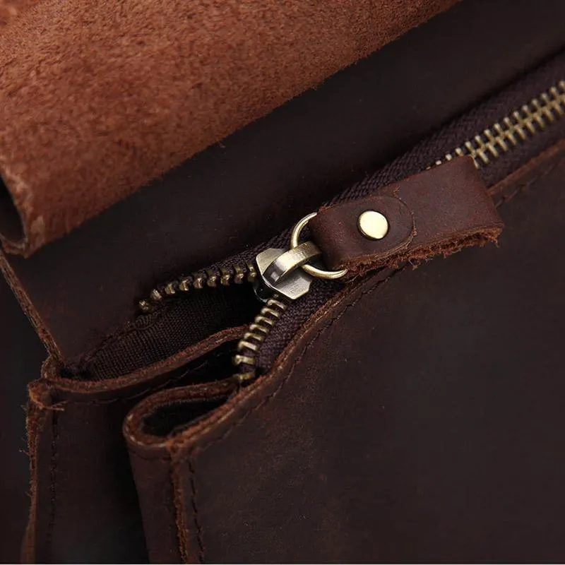 The Gyda Backpack | Vintage Leather Travel Backpack - Image 12