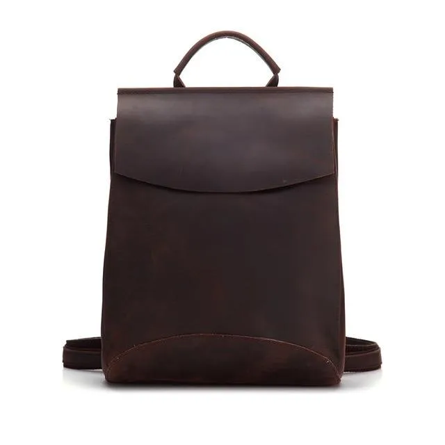 The Gyda Backpack | Vintage Leather Travel Backpack - Image 5