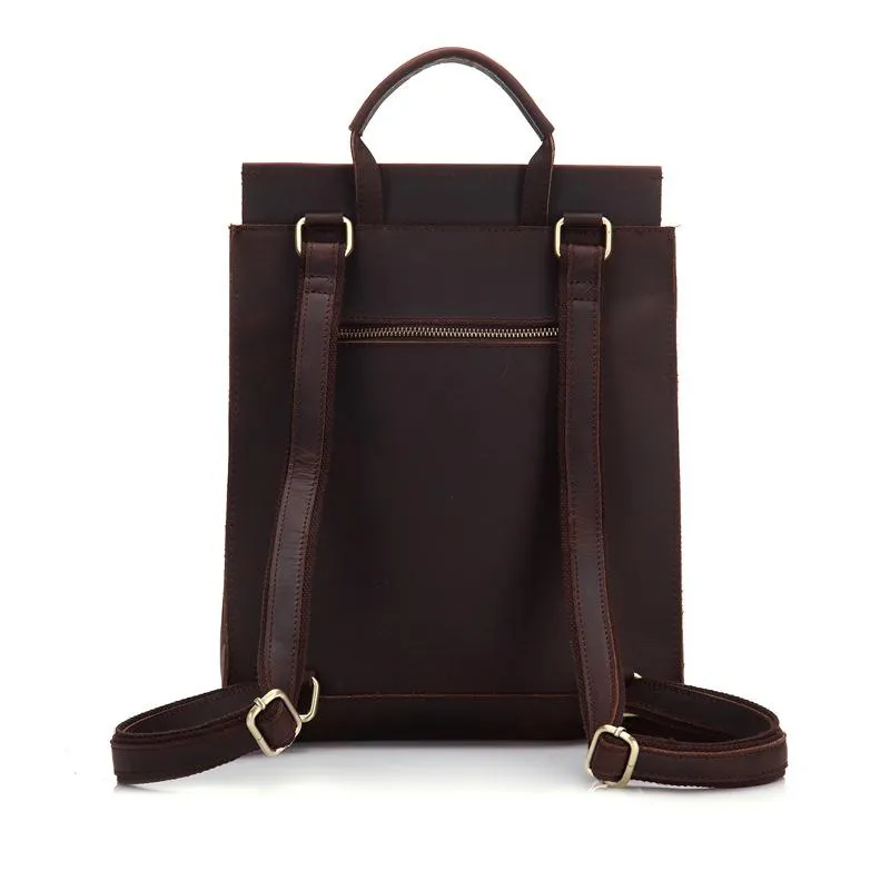 The Gyda Backpack | Vintage Leather Travel Backpack - Image 6