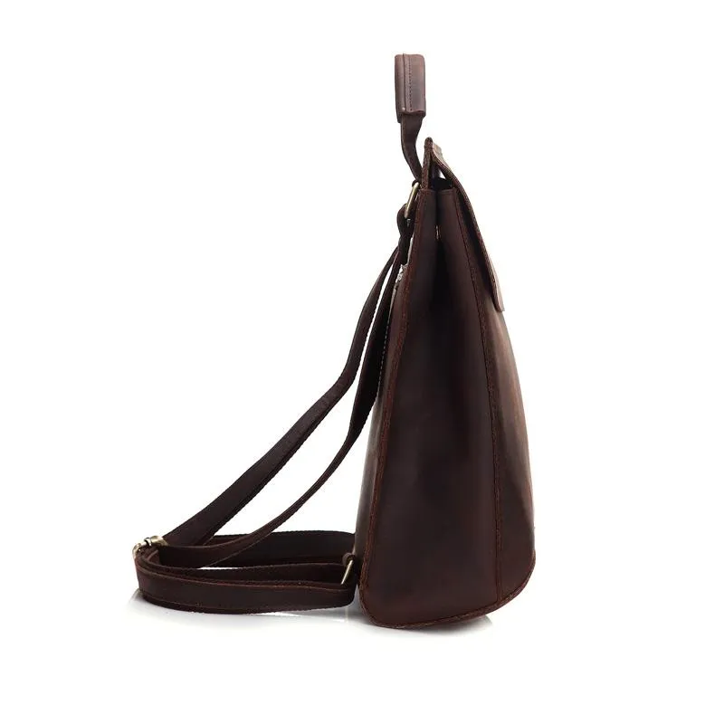The Gyda Backpack | Vintage Leather Travel Backpack - Image 7