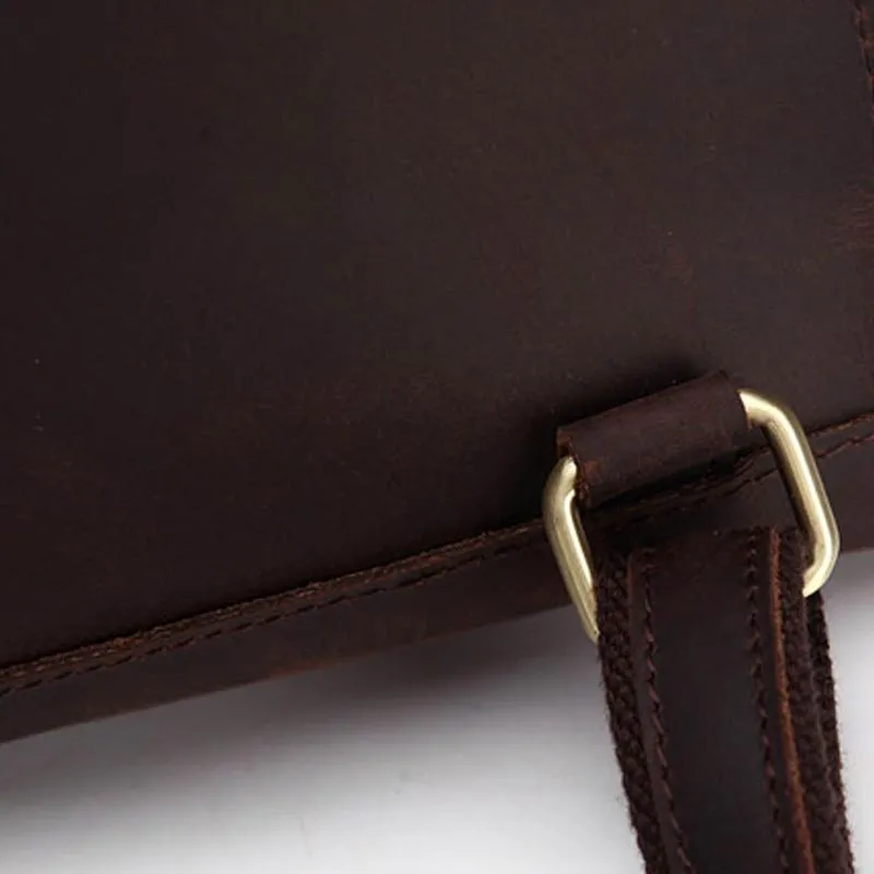 The Gyda Backpack | Vintage Leather Travel Backpack - Image 8