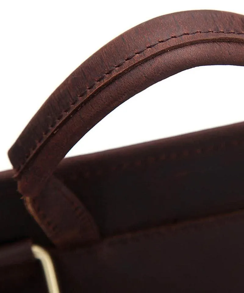 The Gyda Backpack | Vintage Leather Travel Backpack - Image 9