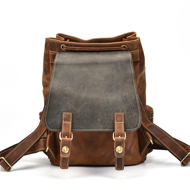 The Hagen Backpack | Vintage Leather Backpack - Image 19