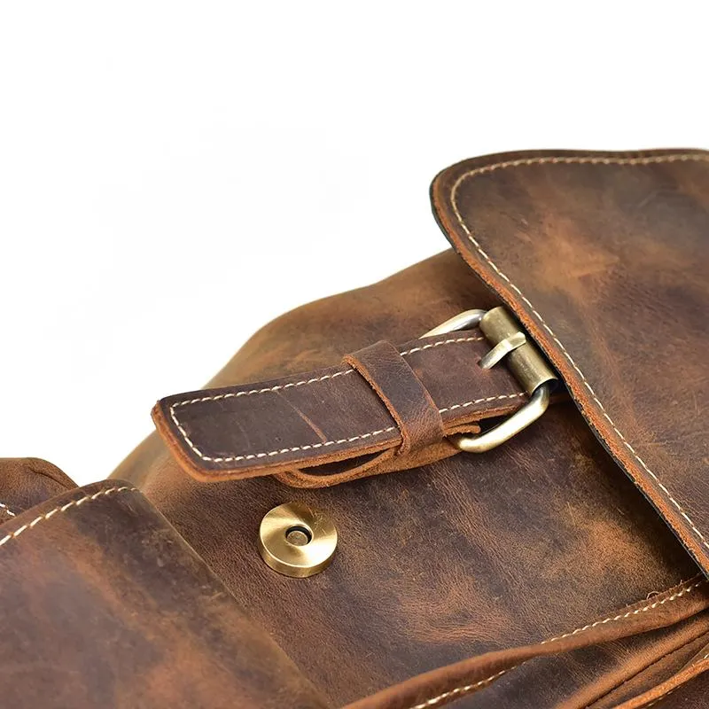 The Hagen Backpack | Vintage Leather Backpack - Image 22
