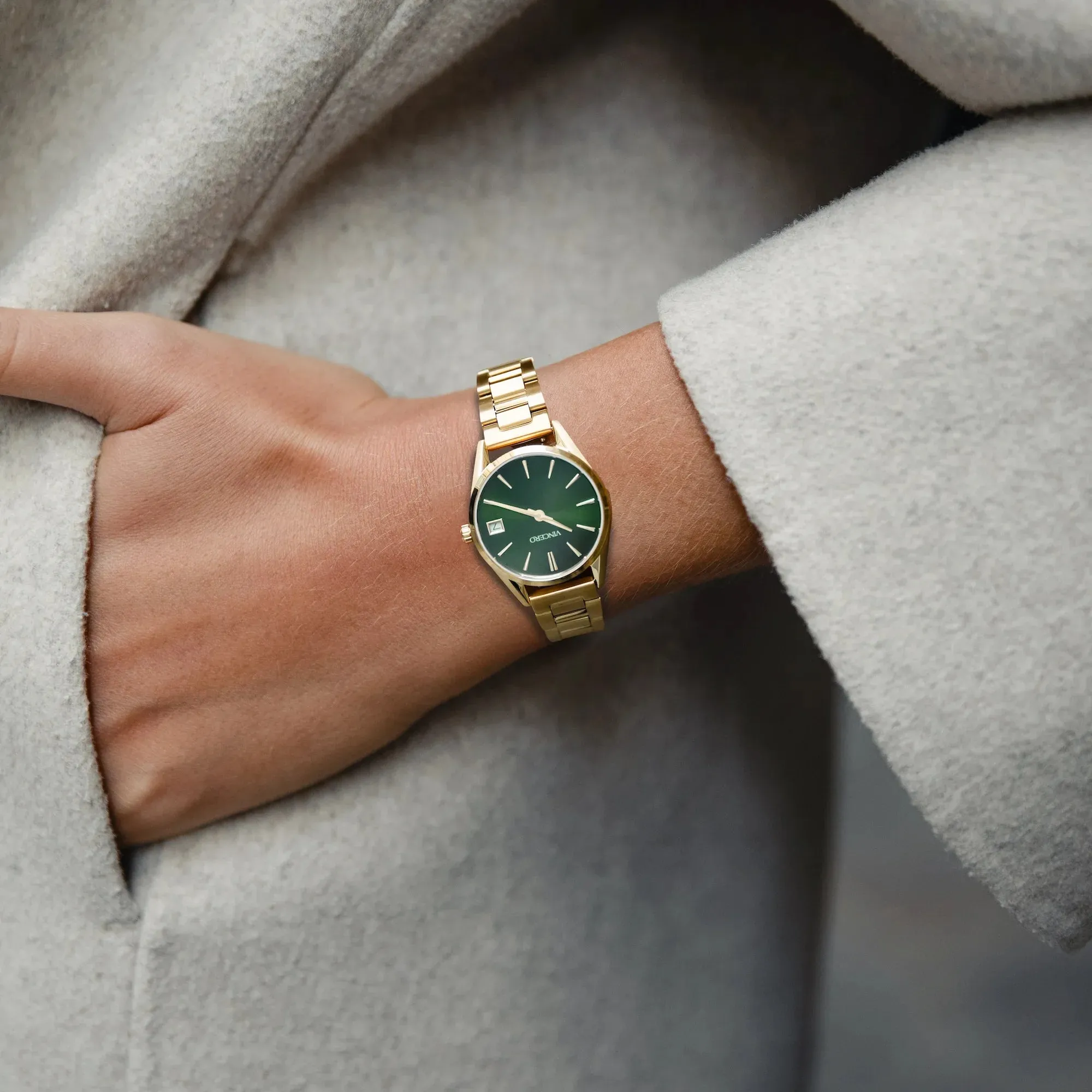 The Harper Men's Watches - Gold + Green - Image 11