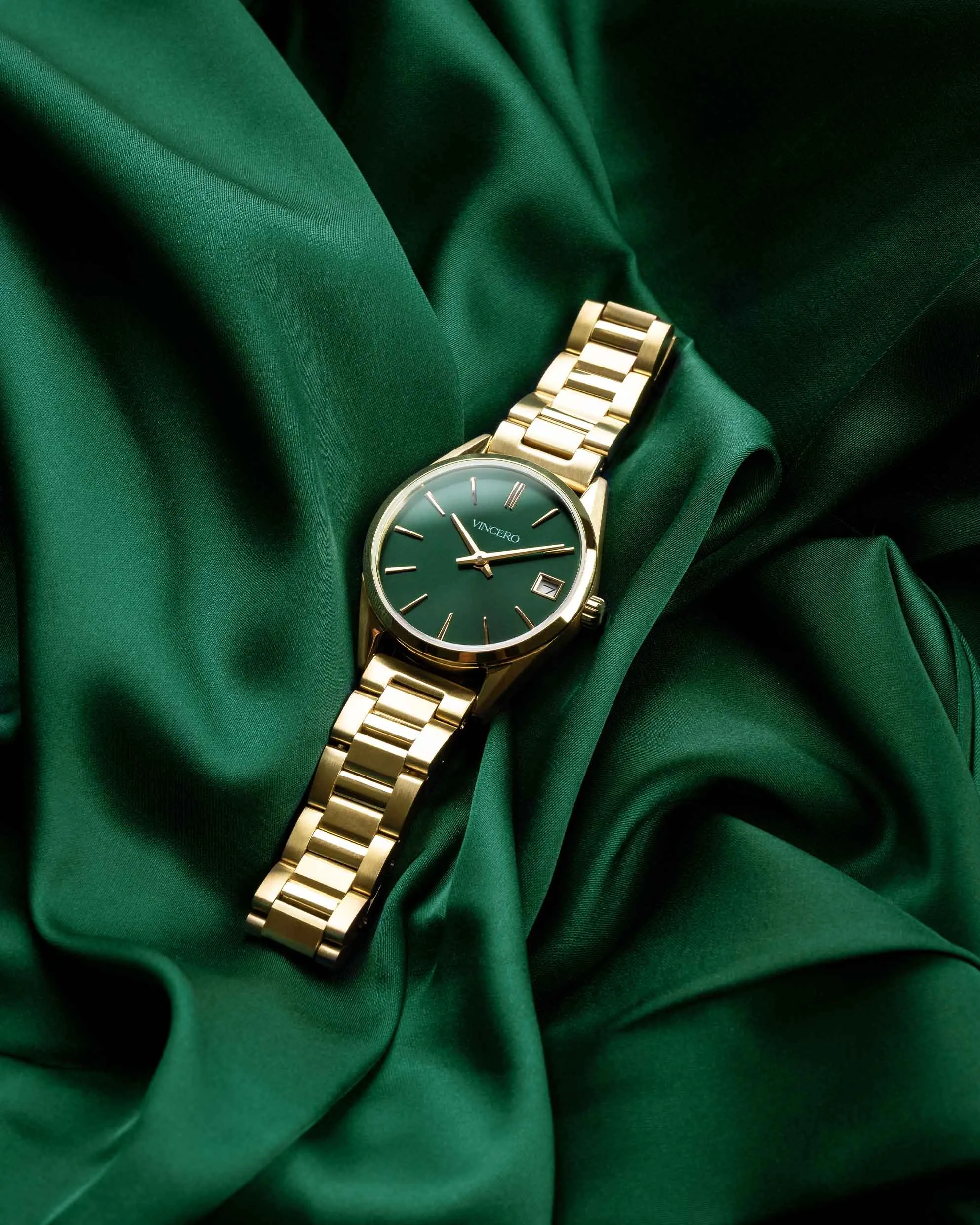 The Harper Men's Watches - Gold + Green - Image 3