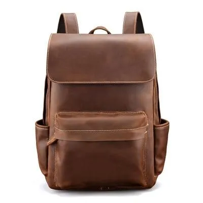 The Helka Backpack | Genuine Vintage Leather Backpack - Image 4