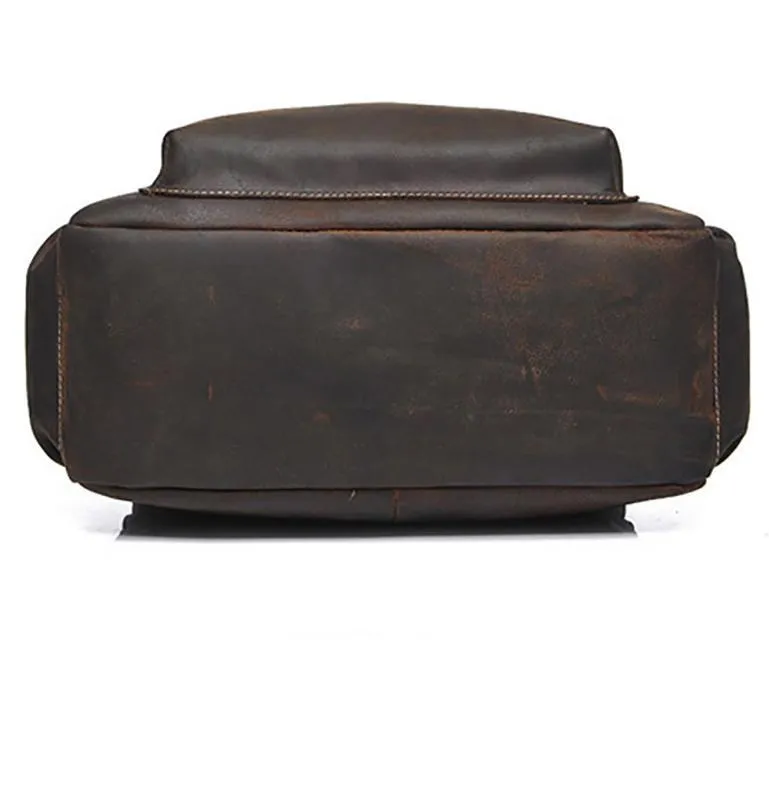 The Helka Backpack | Genuine Vintage Leather Backpack - Image 5