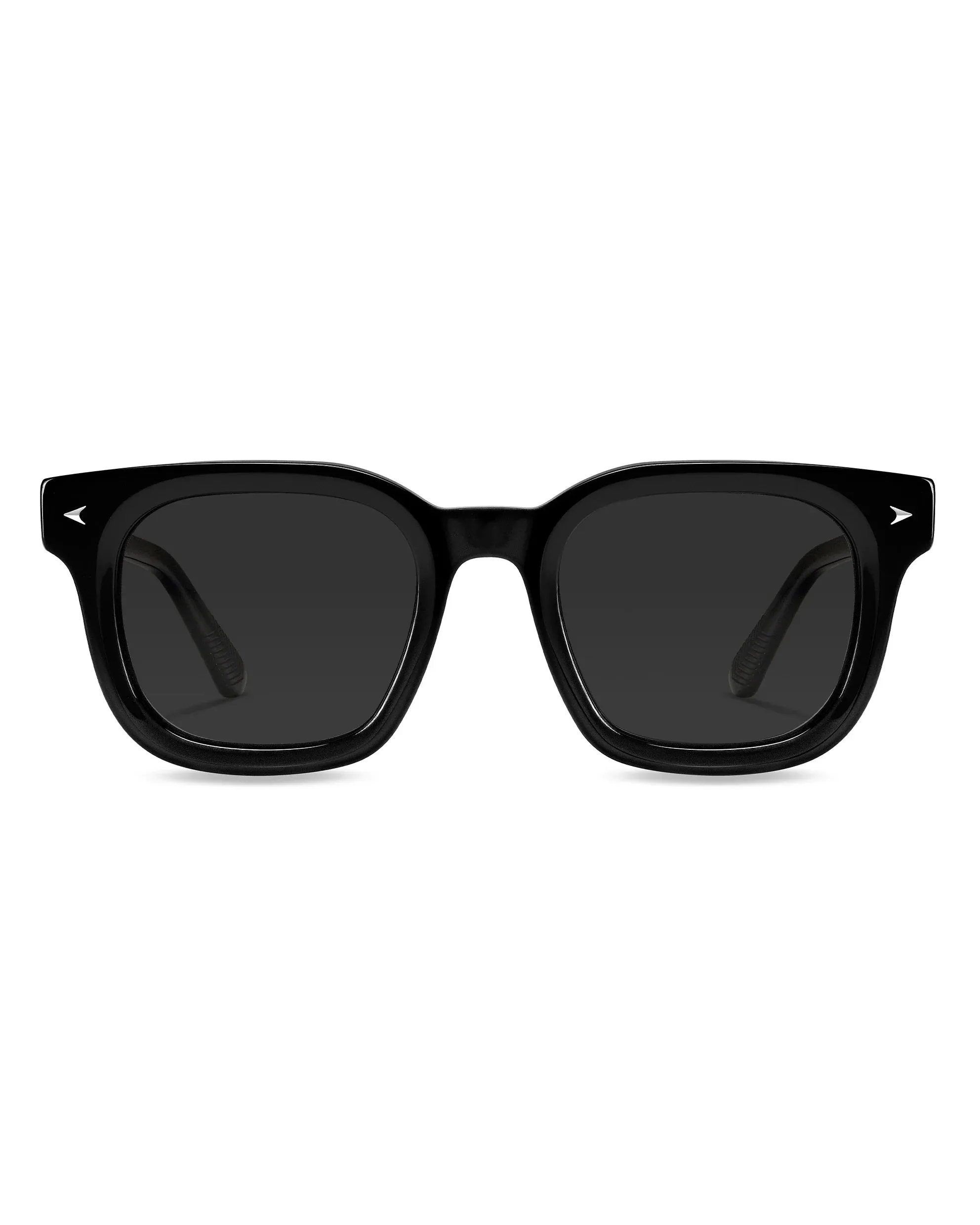The Hudson Sunglasses - Jet Black - Image 12