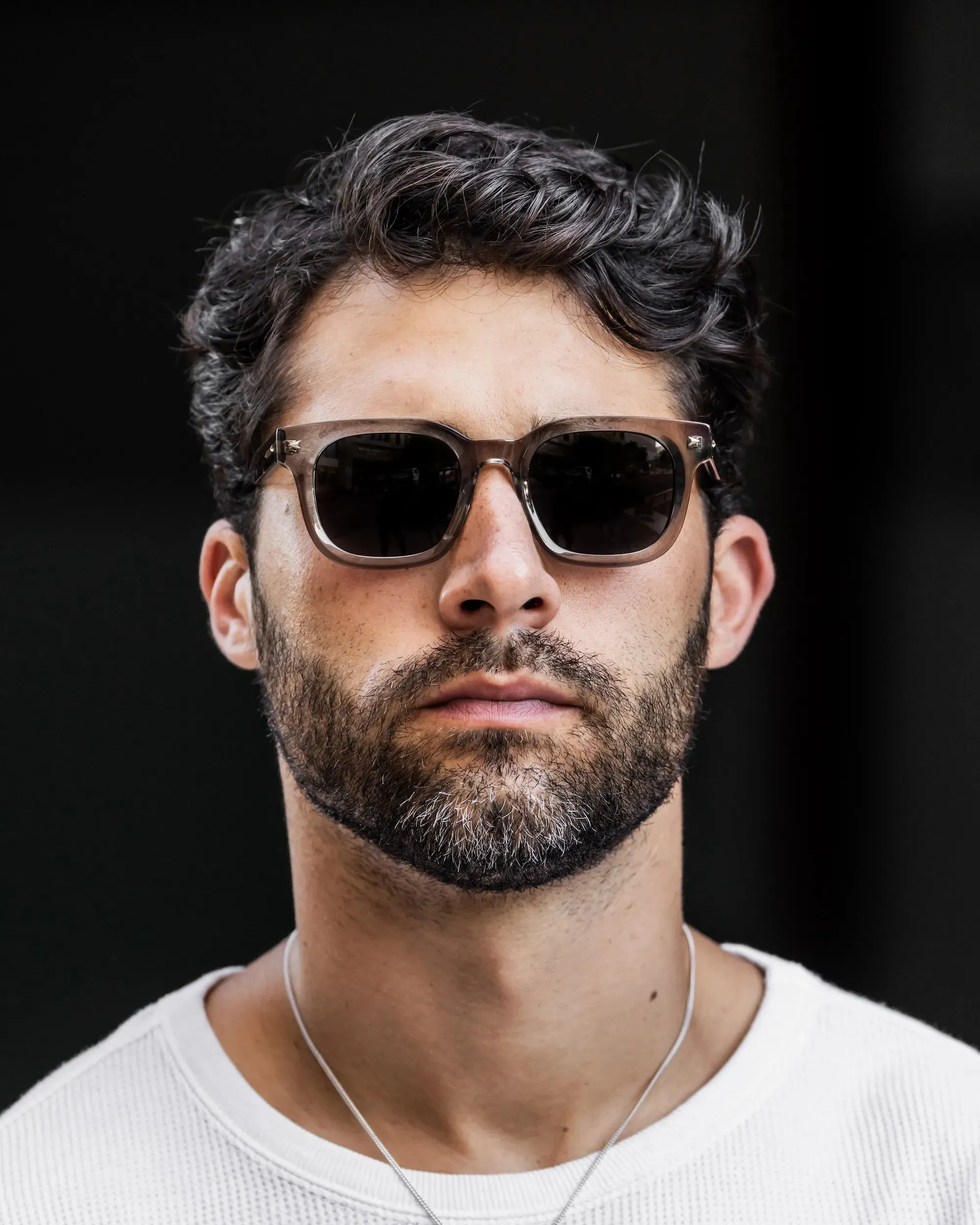 The Hudson Sunglasses - Stone - Image 2