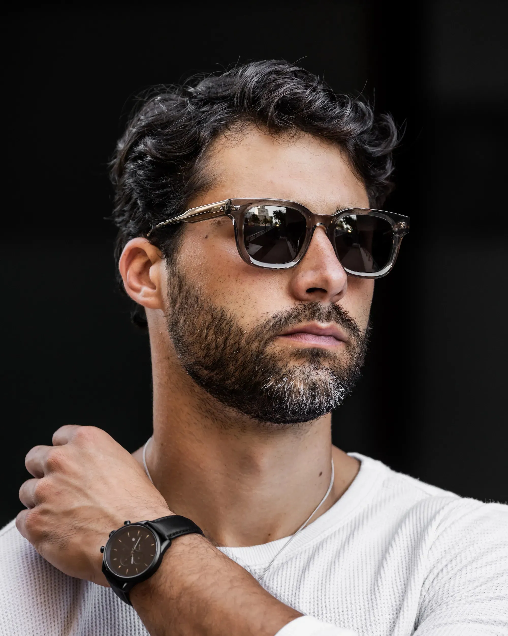 The Hudson Sunglasses - Stone - Image 4