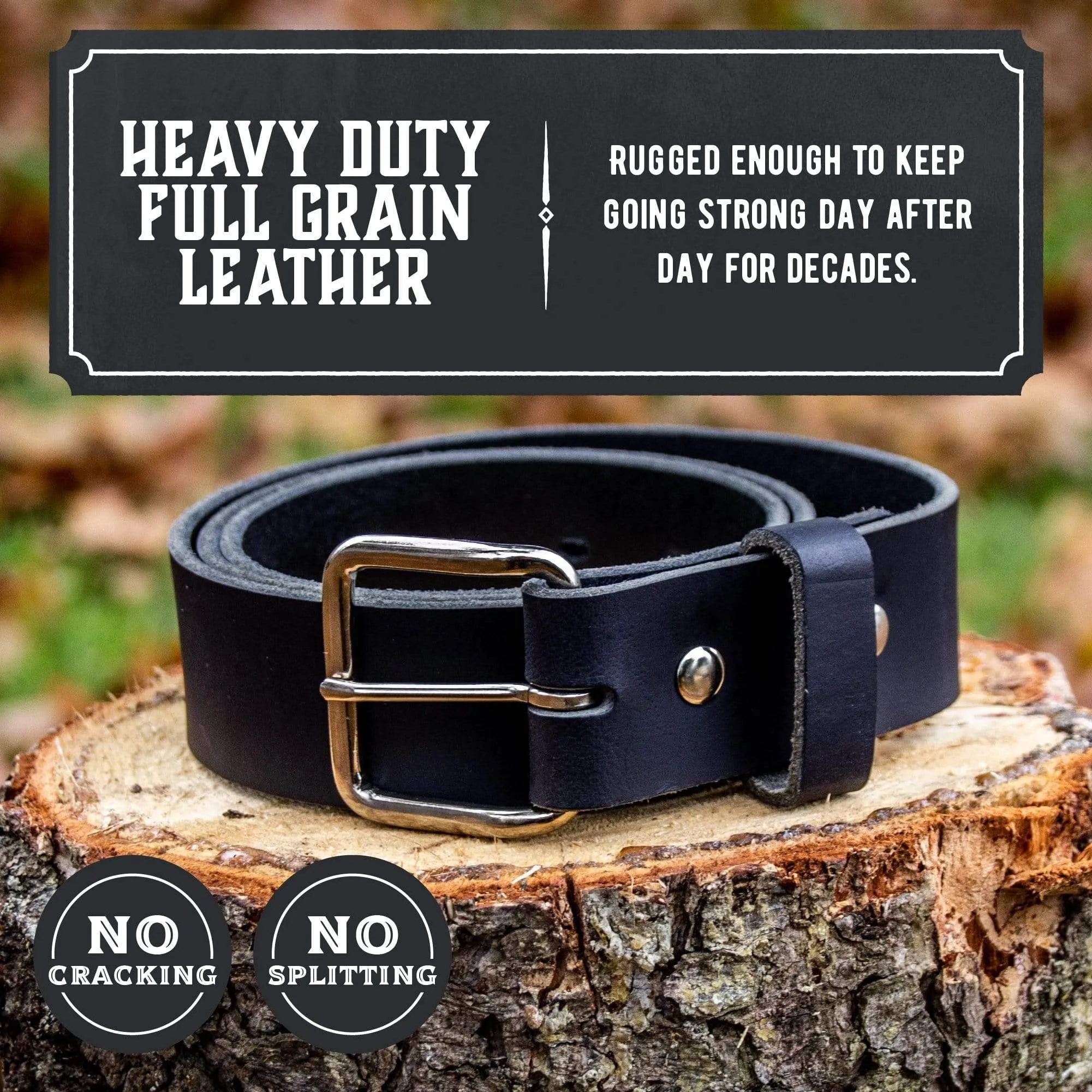 The Journeyman Leather Belt - Image 2