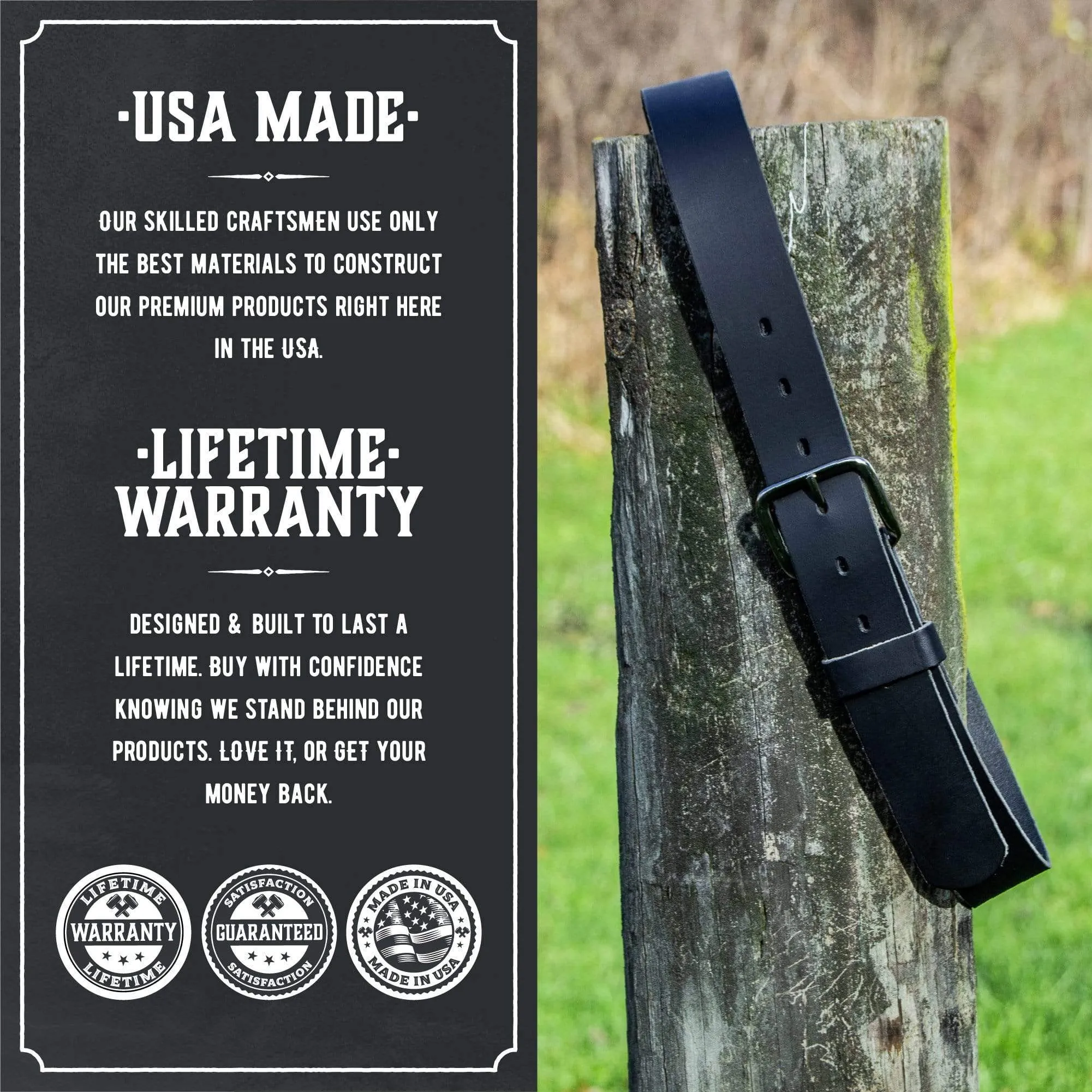 The Journeyman Leather Belt - Image 3