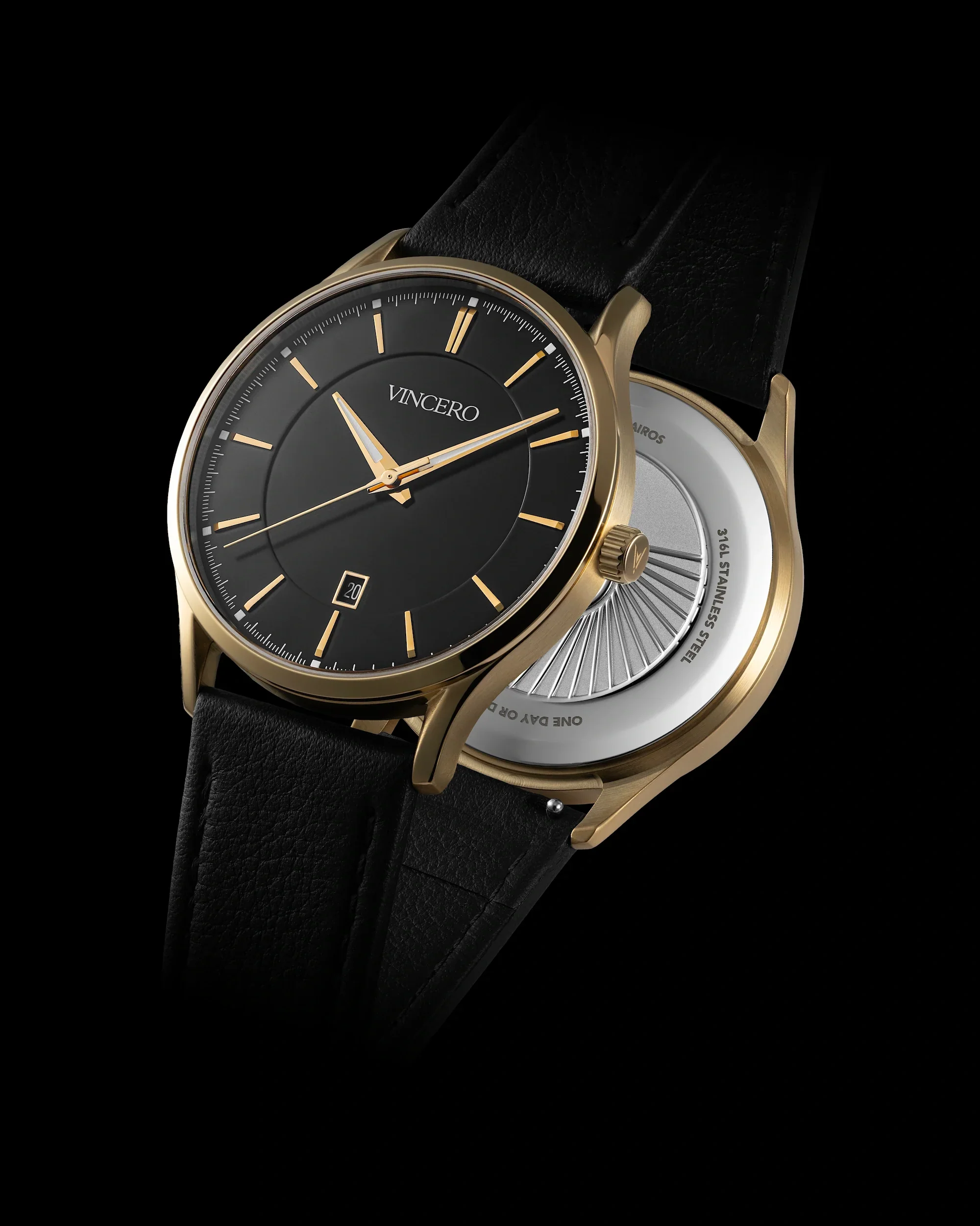 The Kairos Men's Watch II - Gold Onyx - Image 4