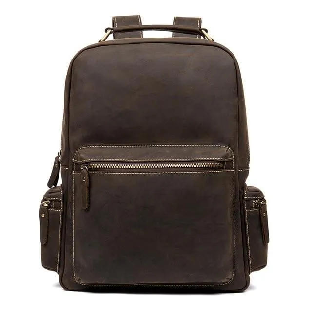 The Langley Backpack | Genuine Vintage Leather Backpack - Image 20