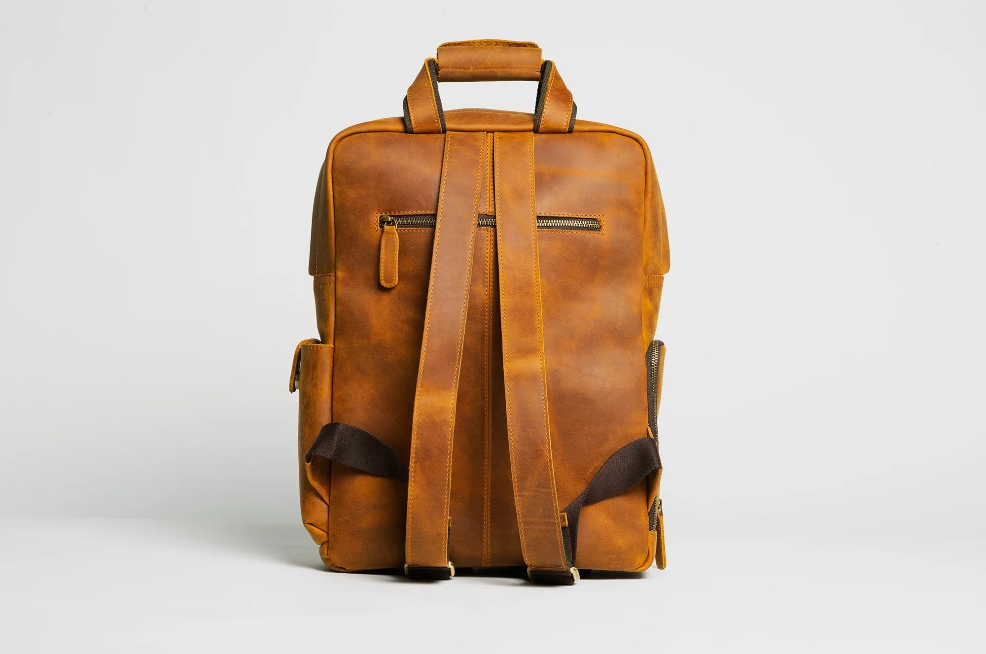 The MANN Bag | Large Capacity Leather Camera Backpack - Image 6