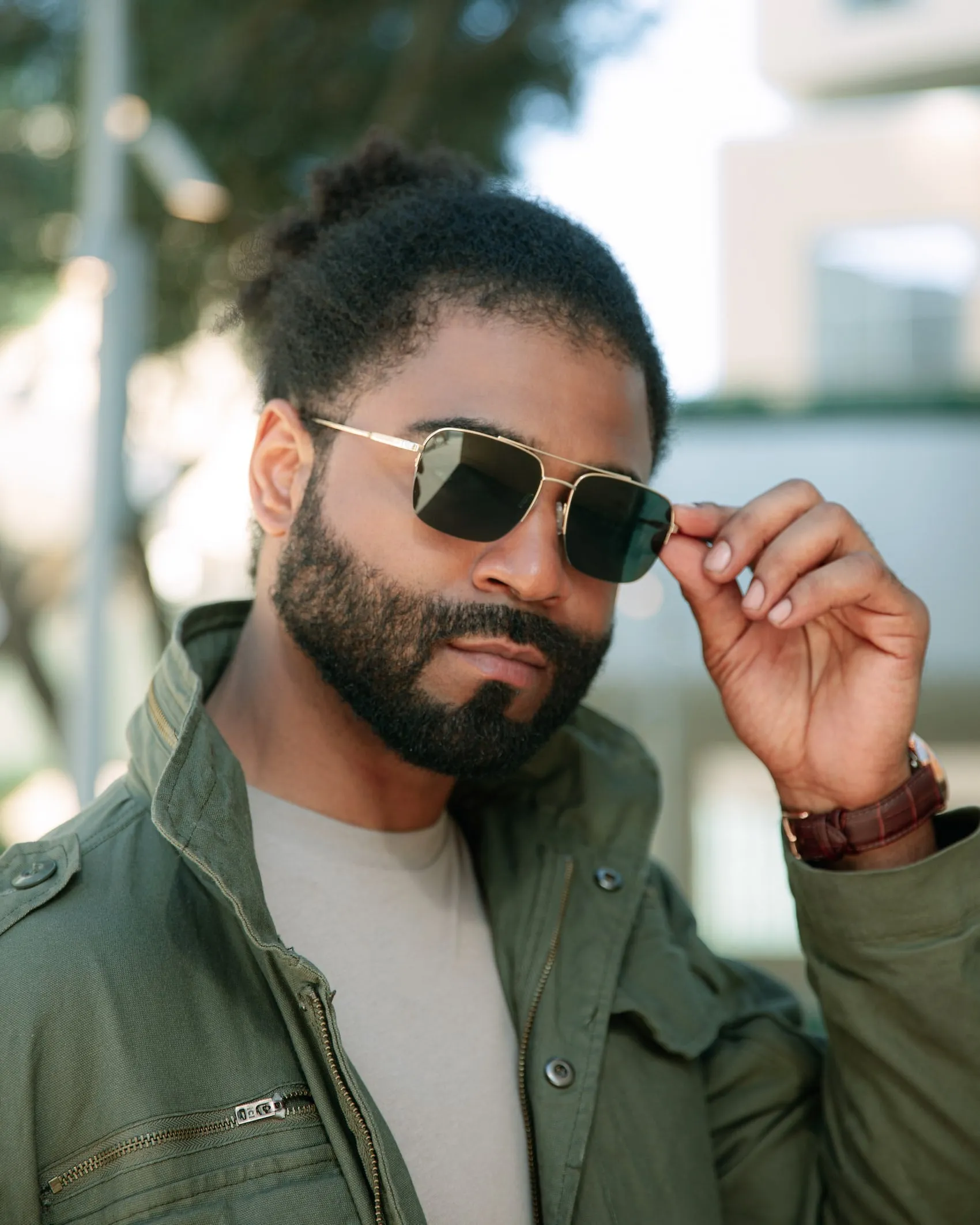 The Marshall Sunglasses - Gold - Image 3