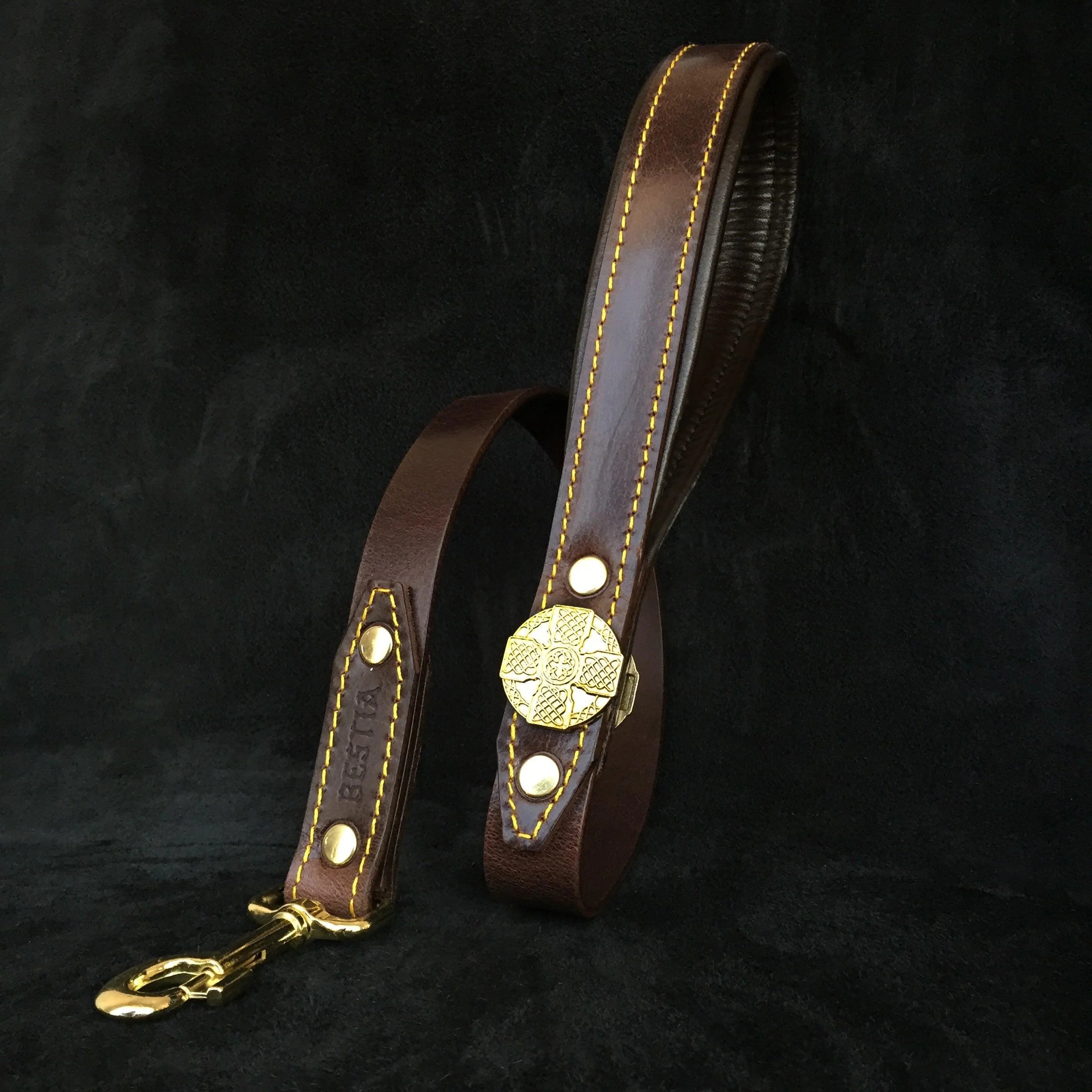 The "Maximus" Dog Harness. Brown - Image 5
