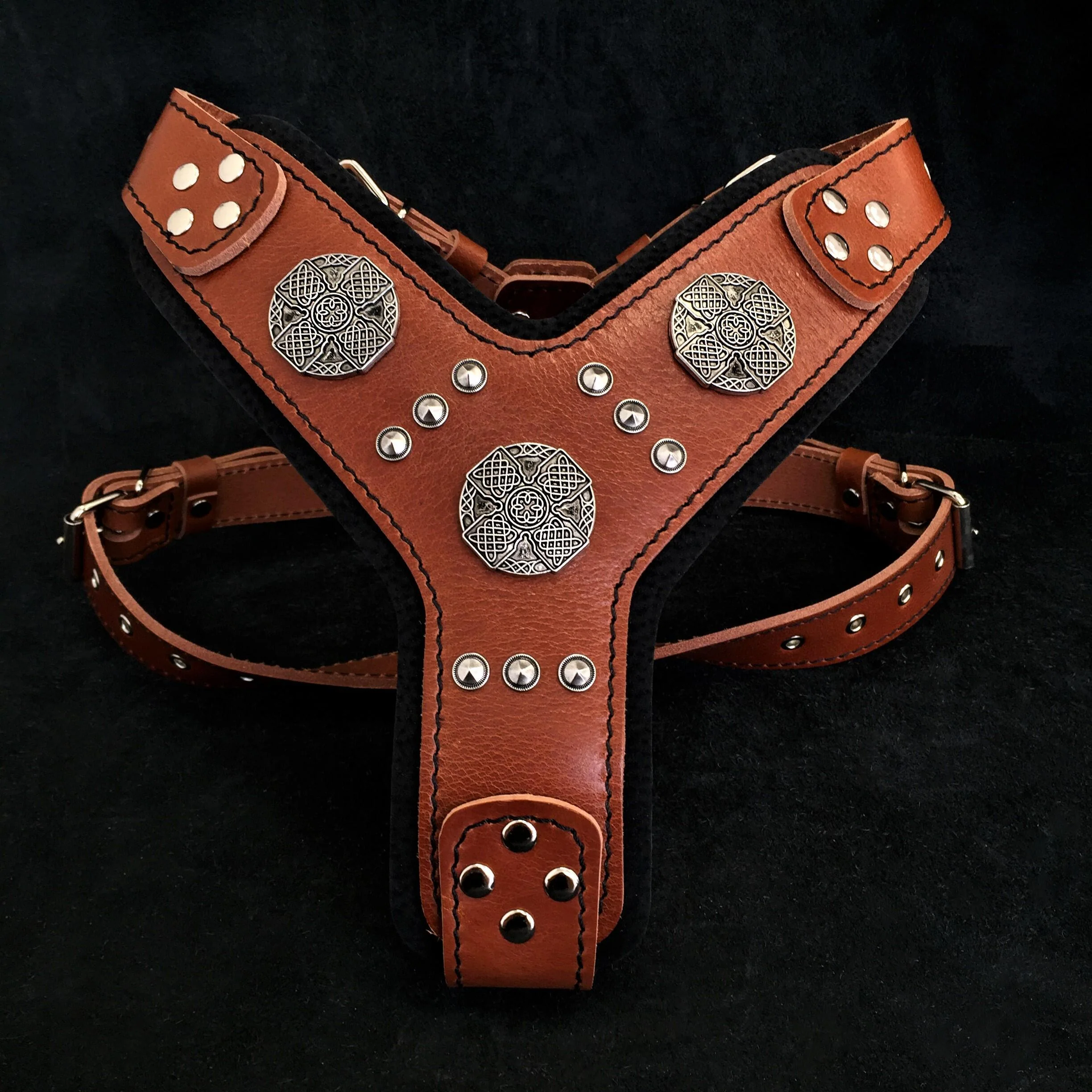 The "Maximus" Silver Dog Harness - Image 2