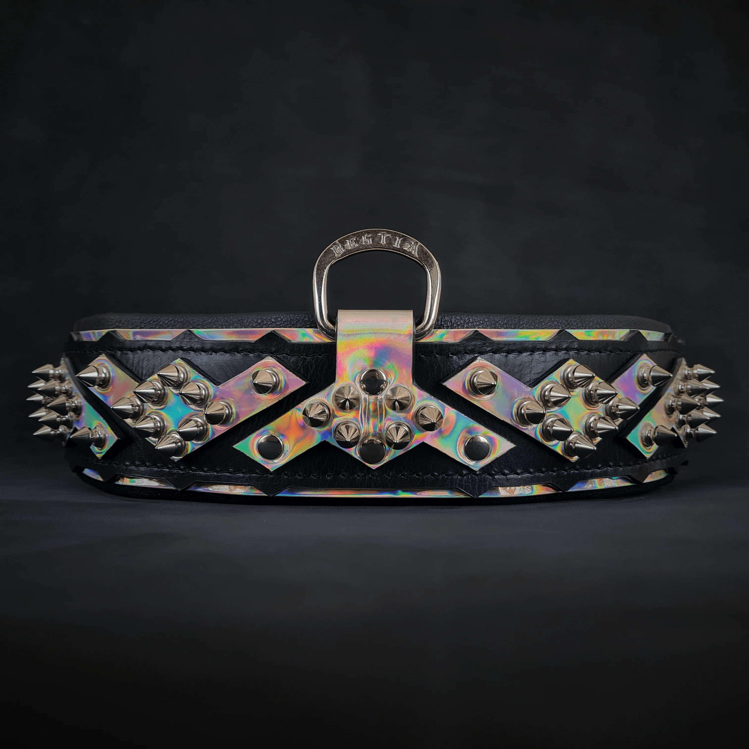 The "Midas" Dog Collar Silver