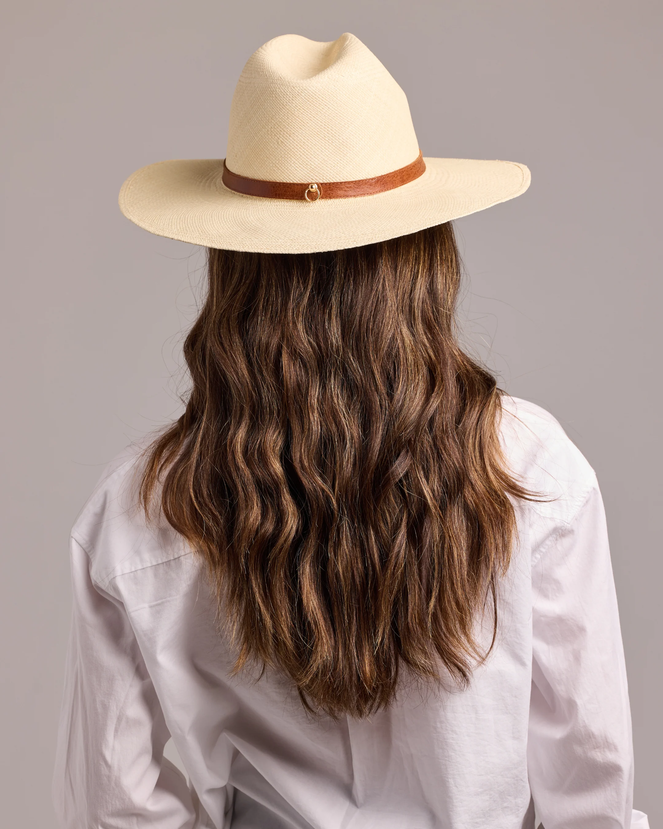The Molly Neutral Sun Hat - Image 3
