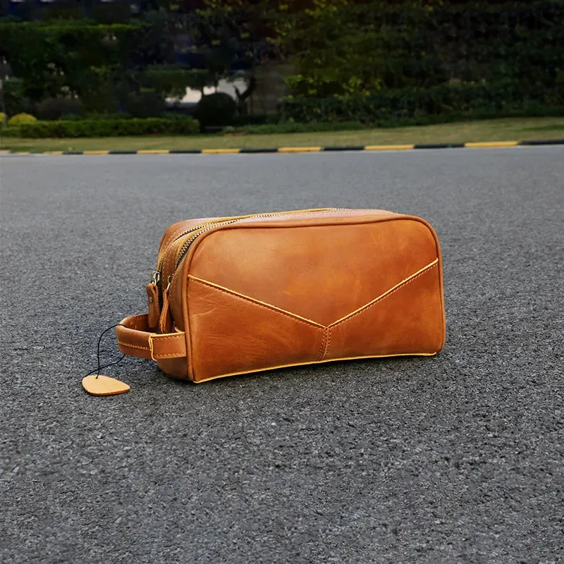 The Nomad Toiletry Bag | Genuine Leather Travel Toiletry Bag - Image 2