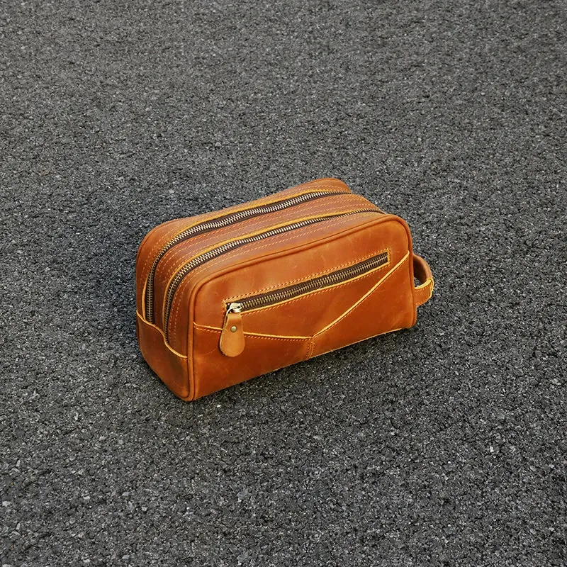 The Nomad Toiletry Bag | Genuine Leather Travel Toiletry Bag - Image 3