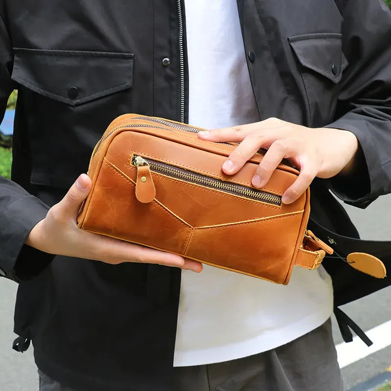 The Nomad Toiletry Bag | Genuine Leather Travel Toiletry Bag - Image 4