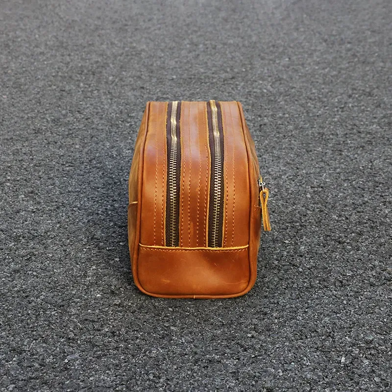 The Nomad Toiletry Bag | Genuine Leather Travel Toiletry Bag - Image 5