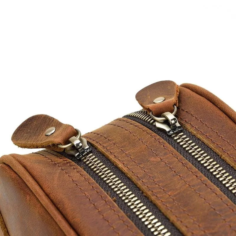 The Nomad Toiletry Bag | Genuine Leather Travel Toiletry Bag - Image 9