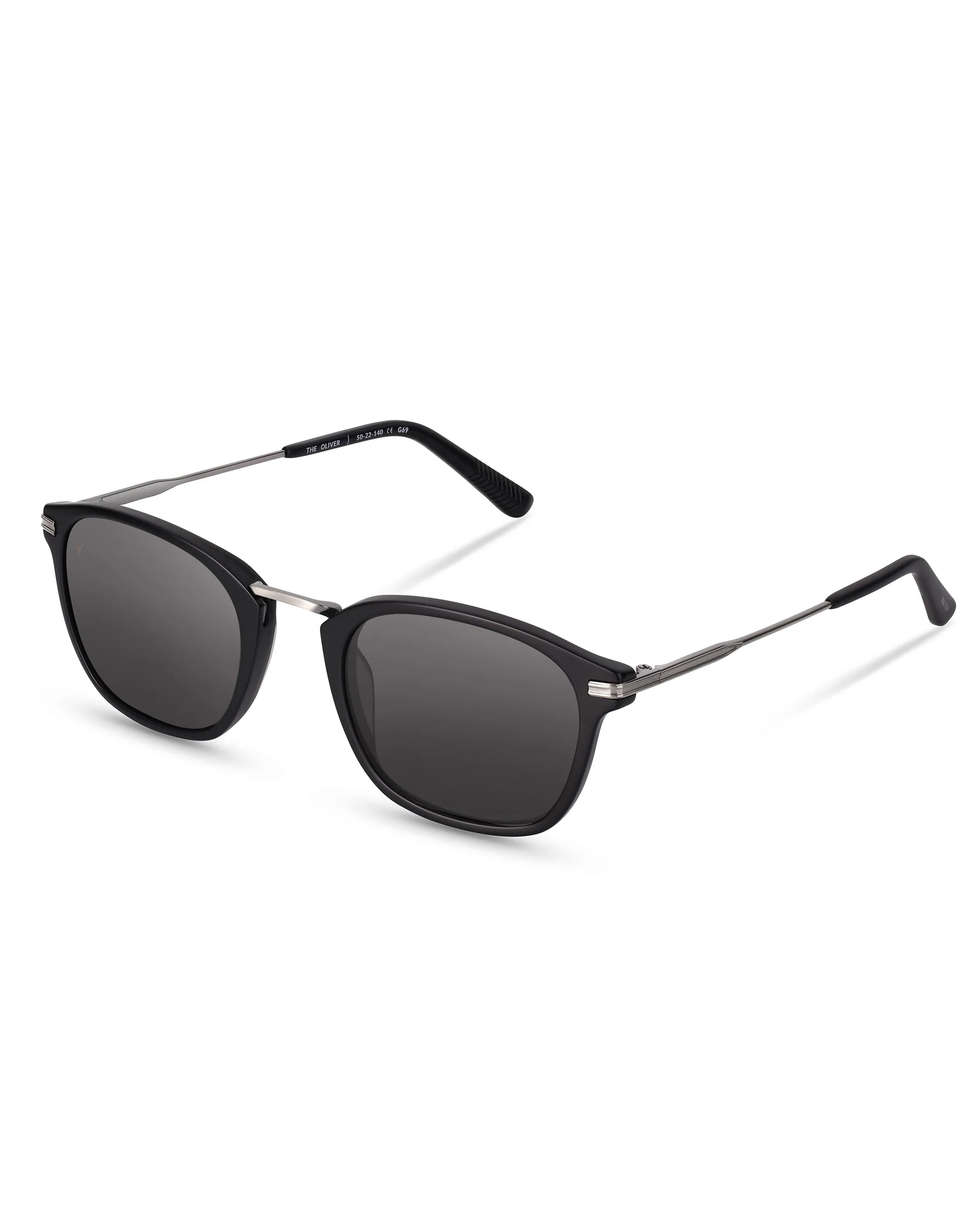 The Oliver Sunglasses - Semi Matte Black - Image 2
