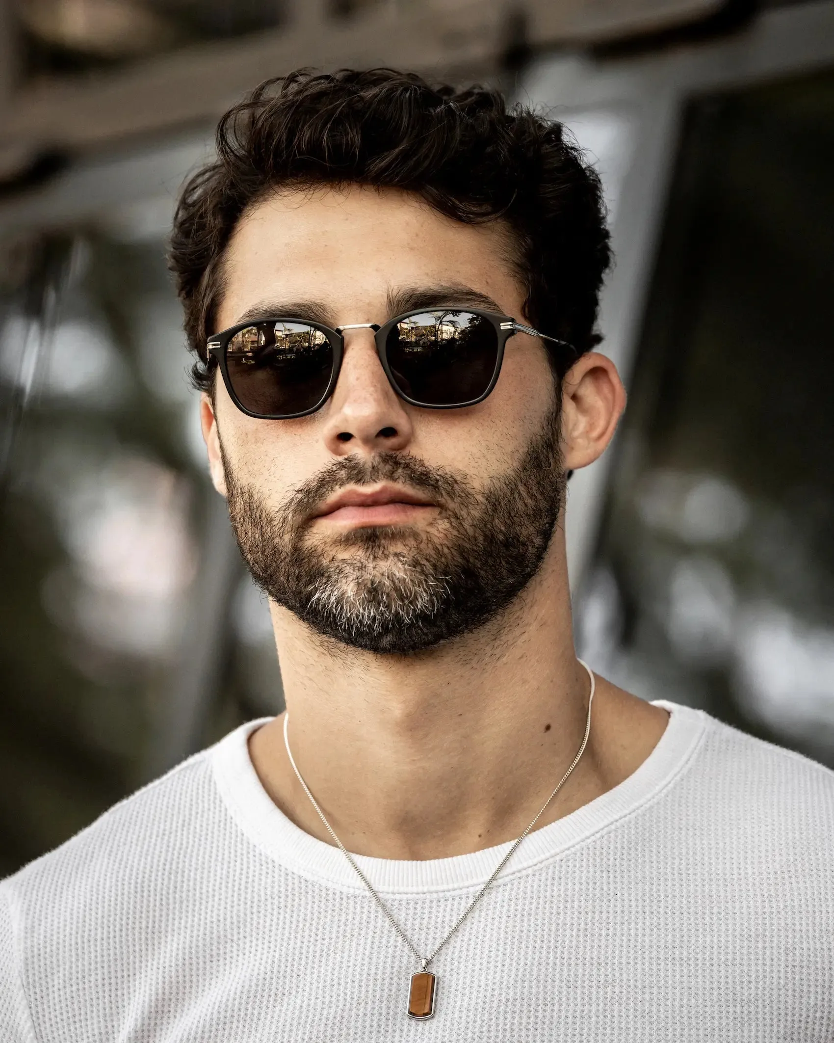 The Oliver Sunglasses - Semi Matte Black - Image 9