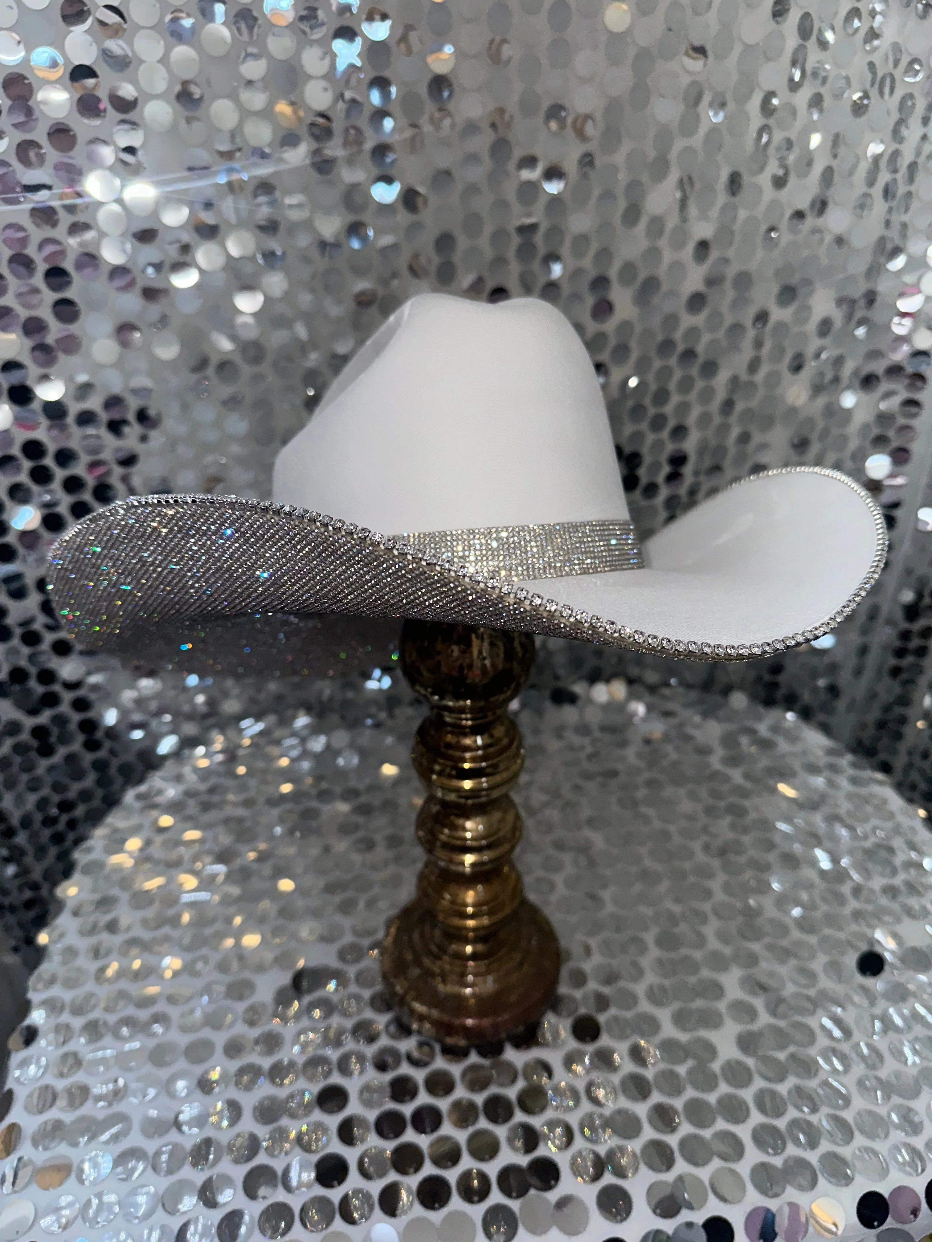 The Original "Rhinestone Cowgirl" - underneath brim only - Image 3
