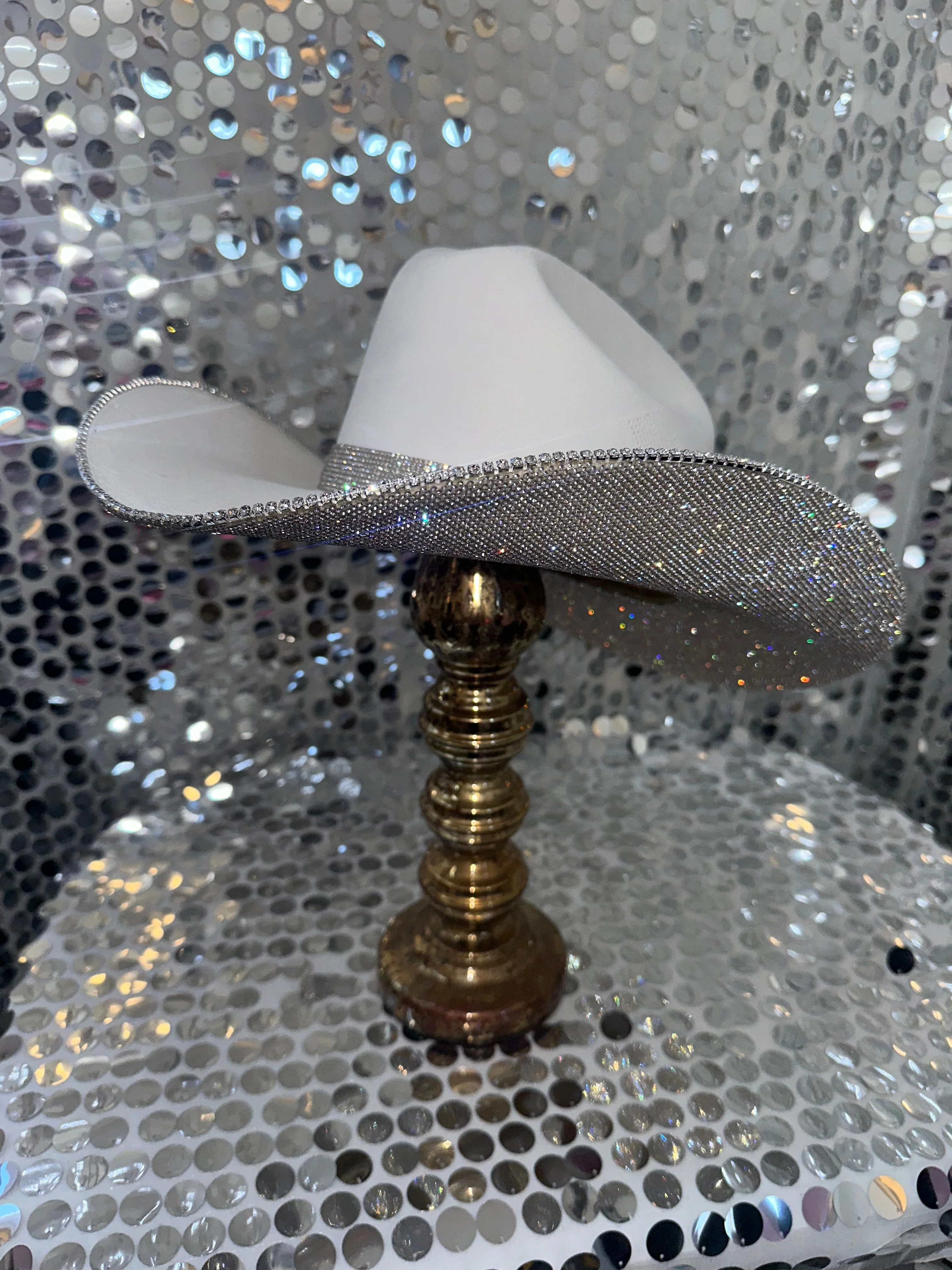The Original "Rhinestone Cowgirl" - underneath brim only - Image 4