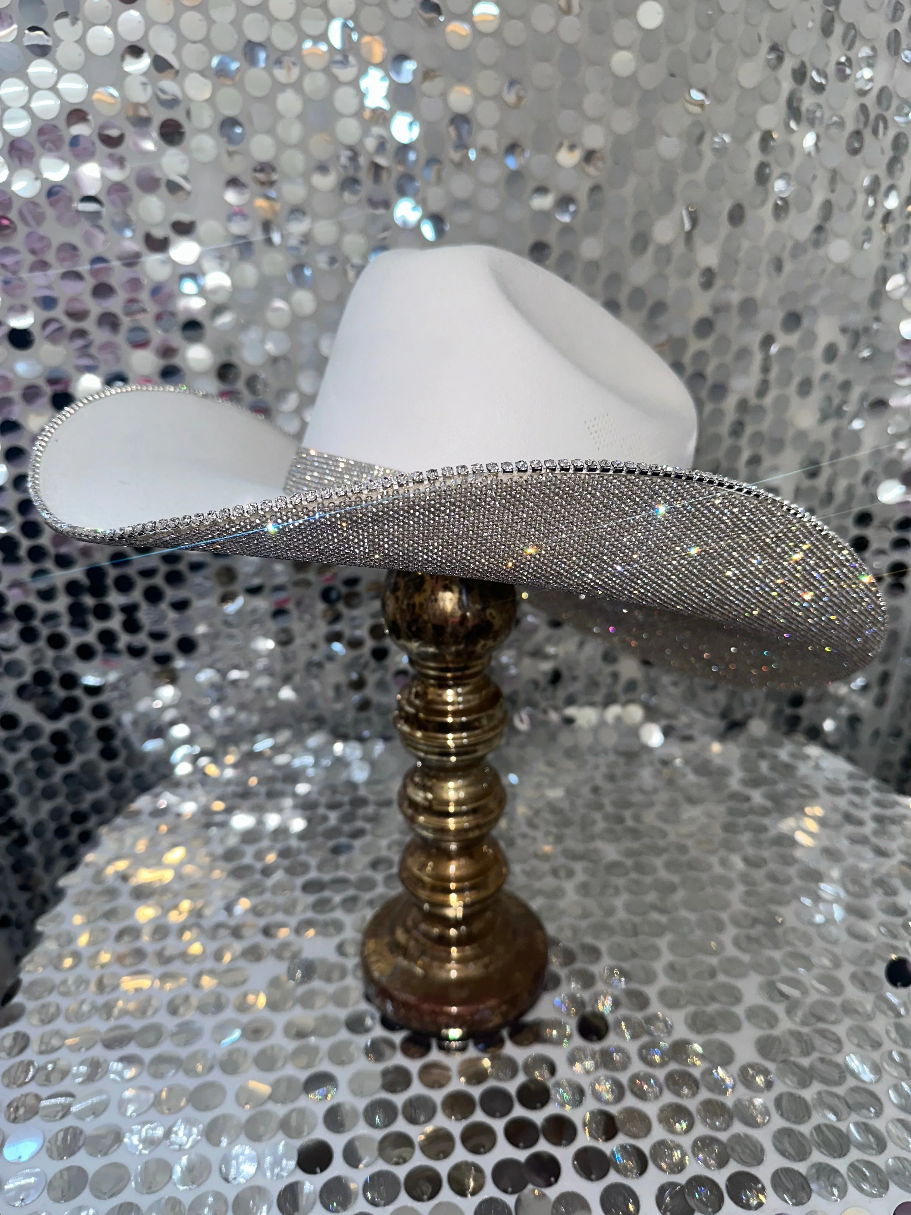 The Original "Rhinestone Cowgirl" - underneath brim only - Image 5