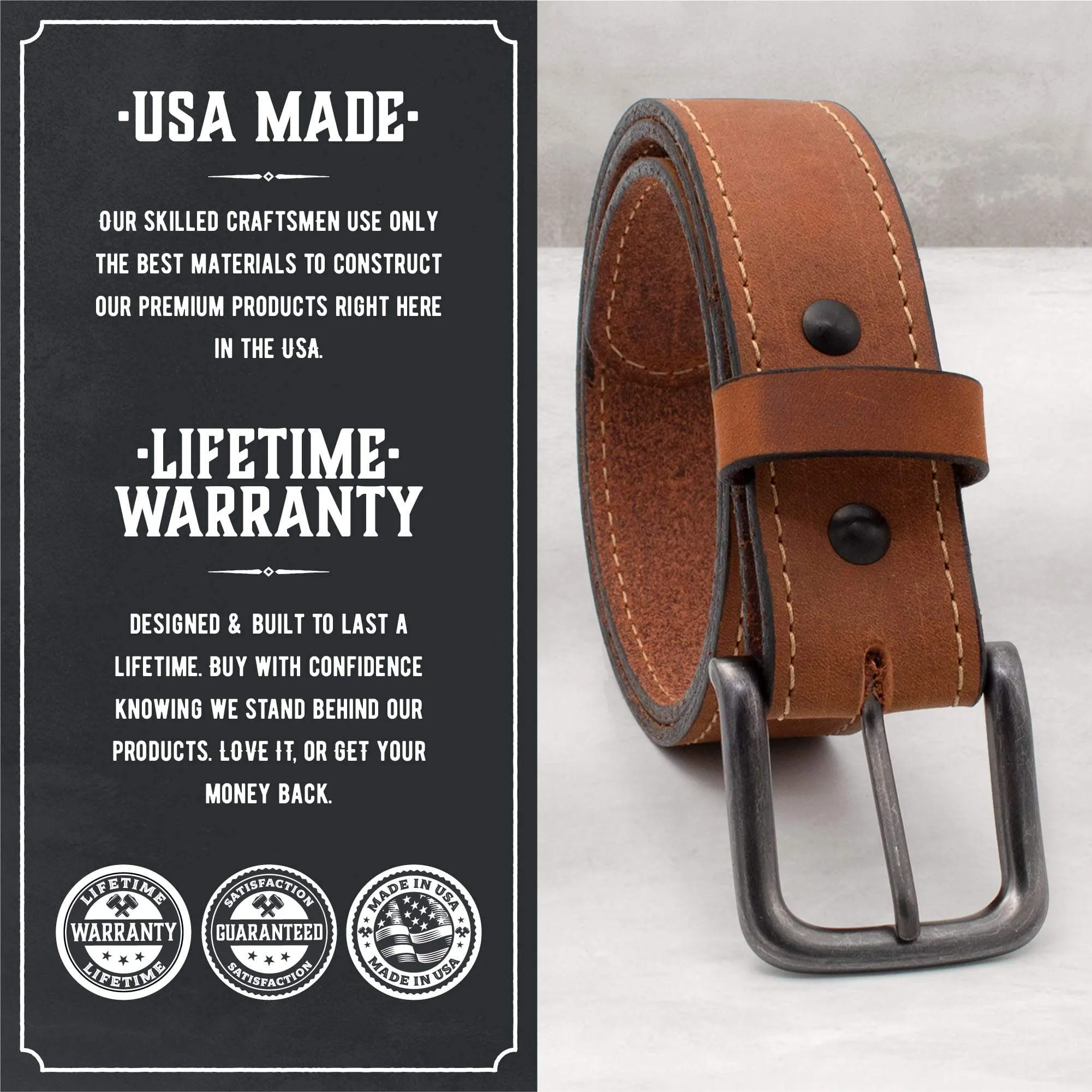 The Outrider Leather Belt - Image 4