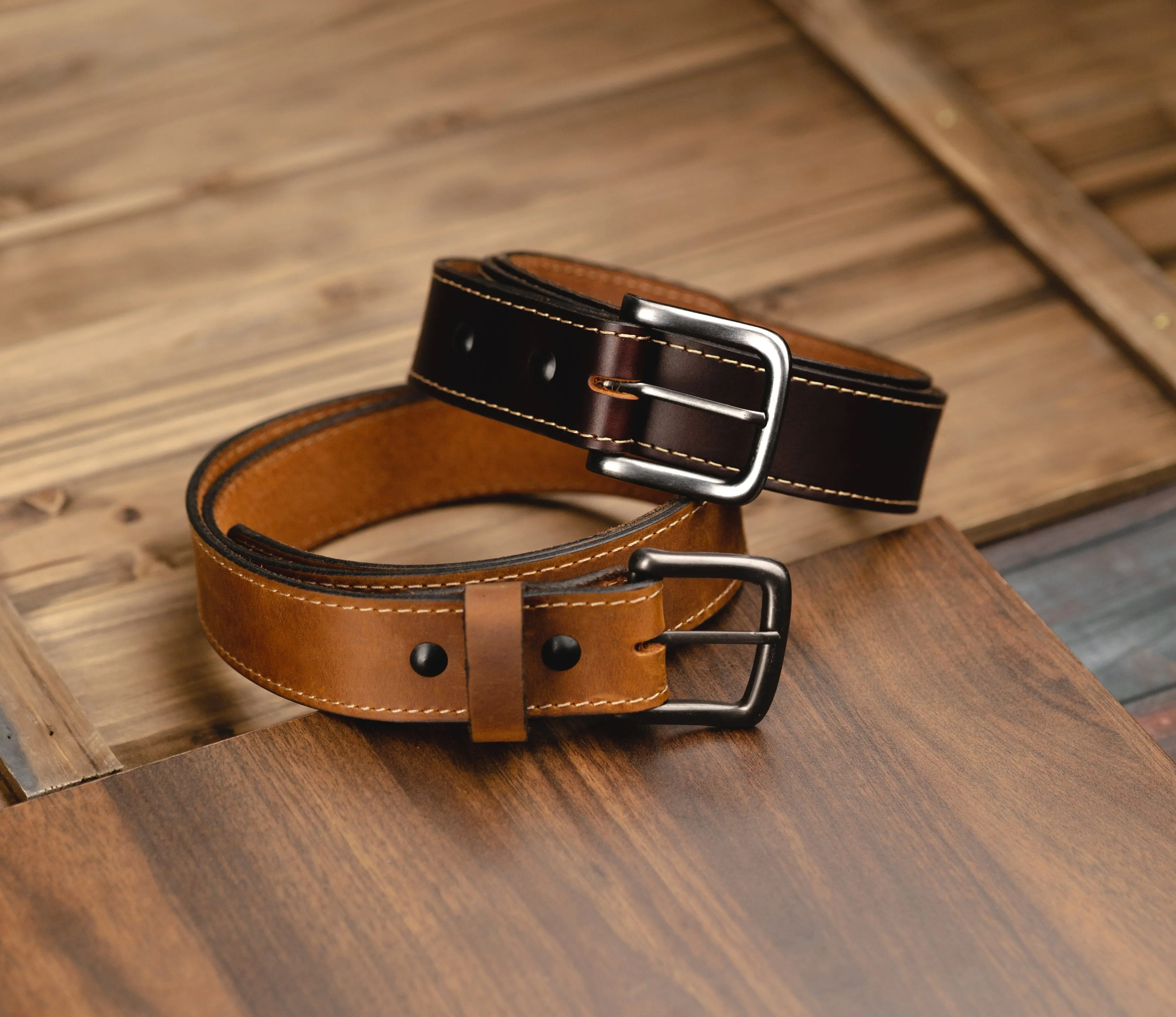 The Outrider Leather Belt - Image 7
