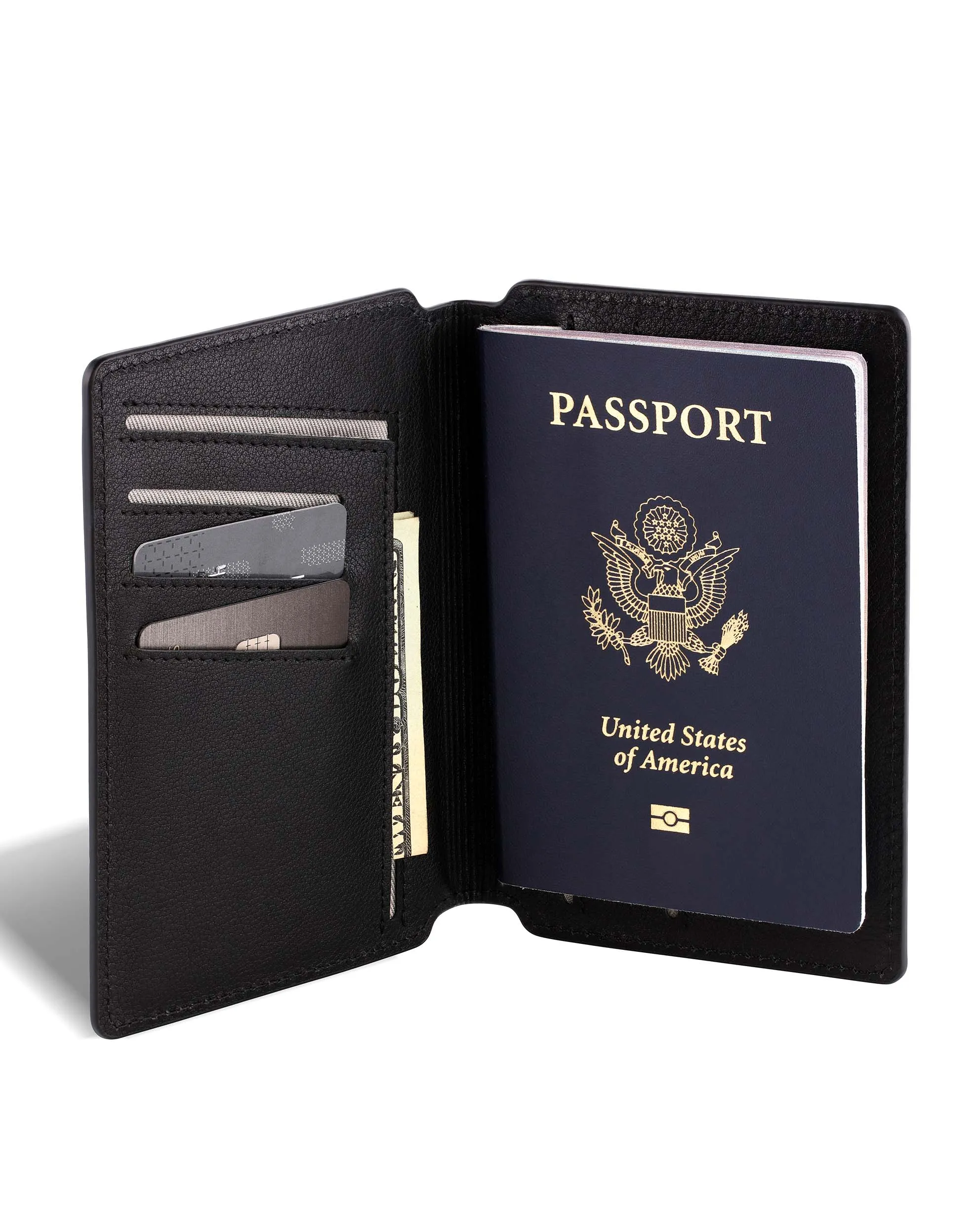 The Passport Wallet - Black - Image 2