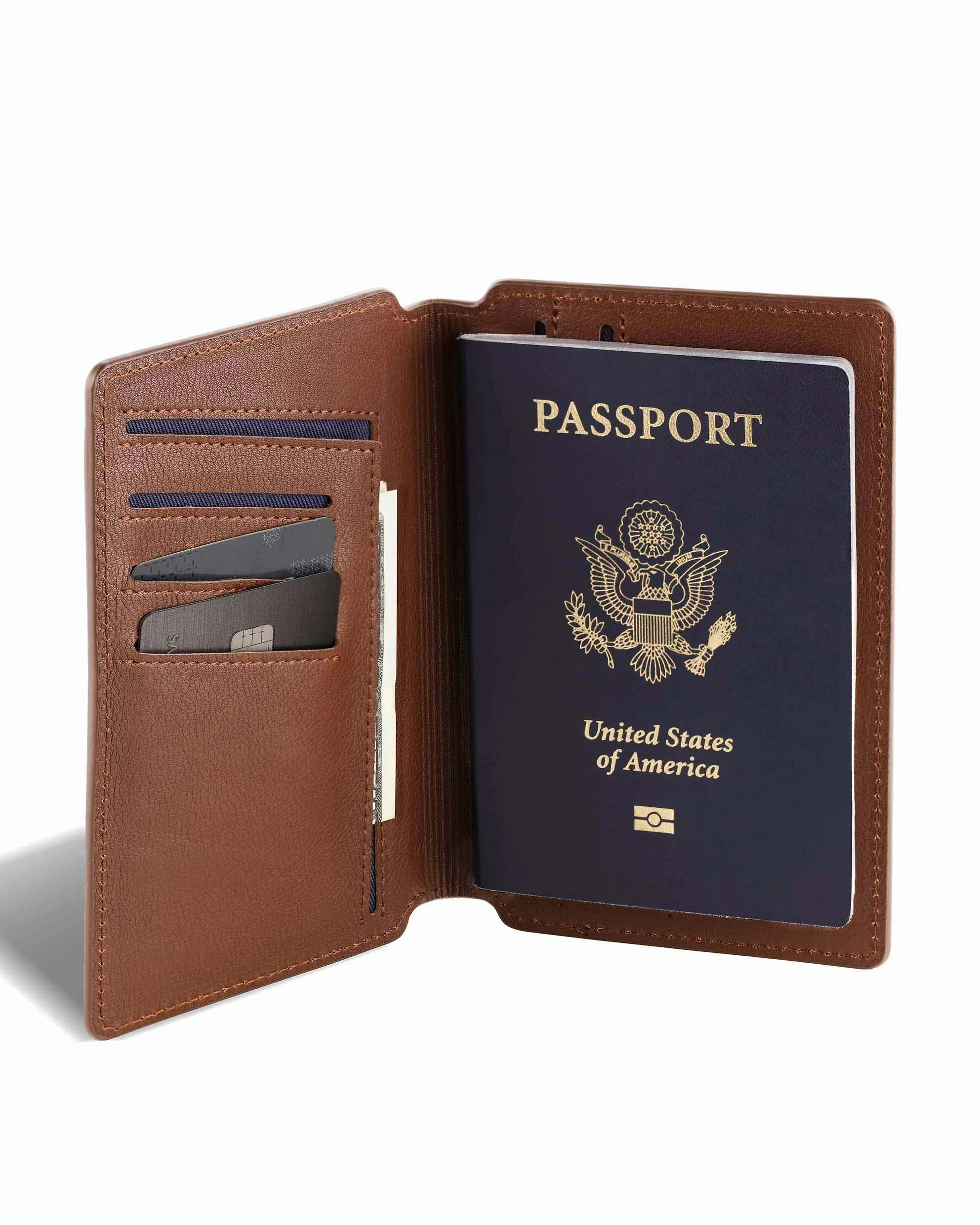 The Passport Wallet - Saddle - Image 2