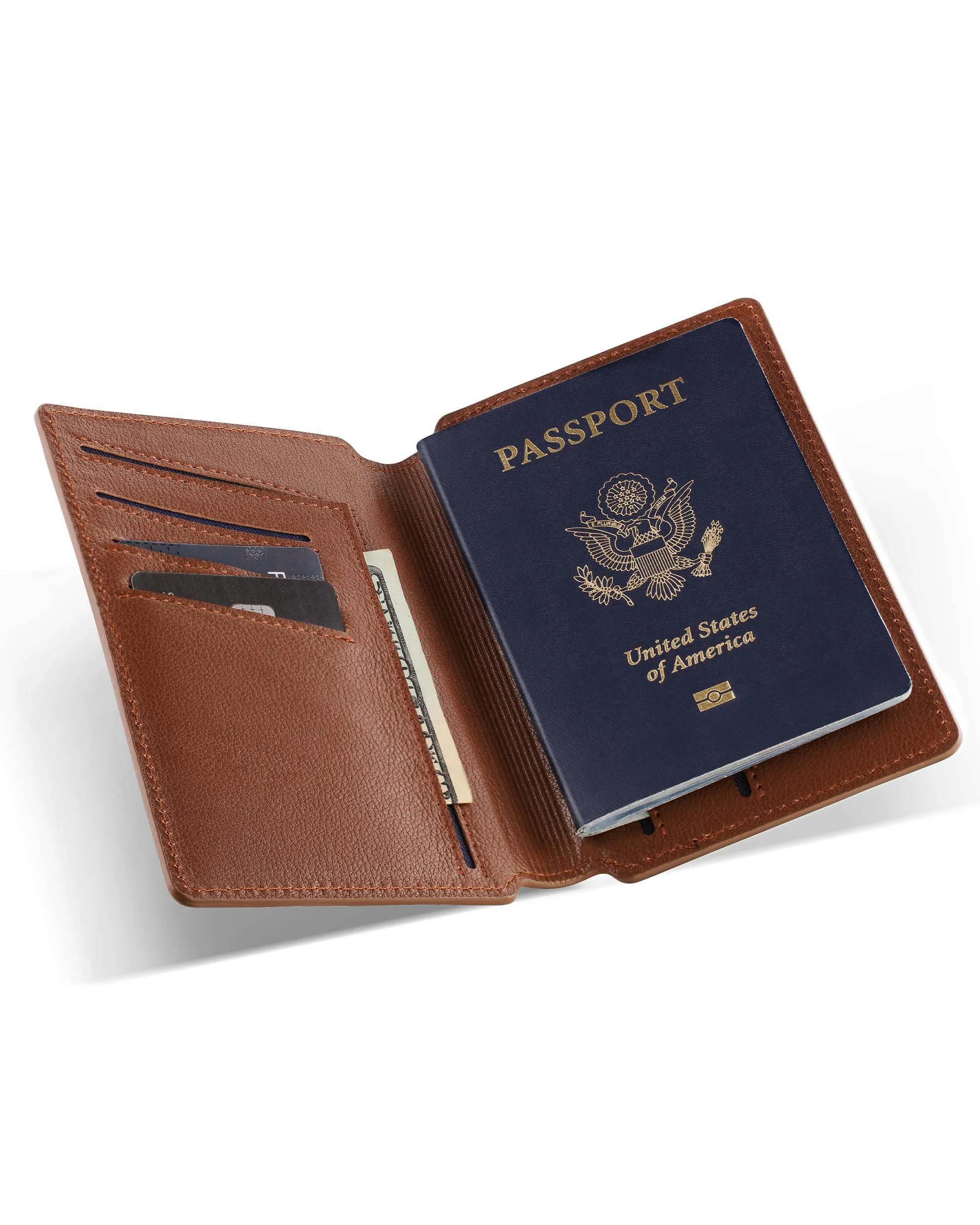The Passport Wallet - Saddle - Image 3