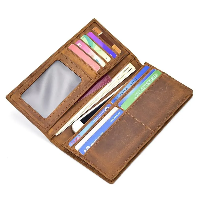 The Pathfinder Bifold Wallet | Genuine Leather Pocket Book - Image 10