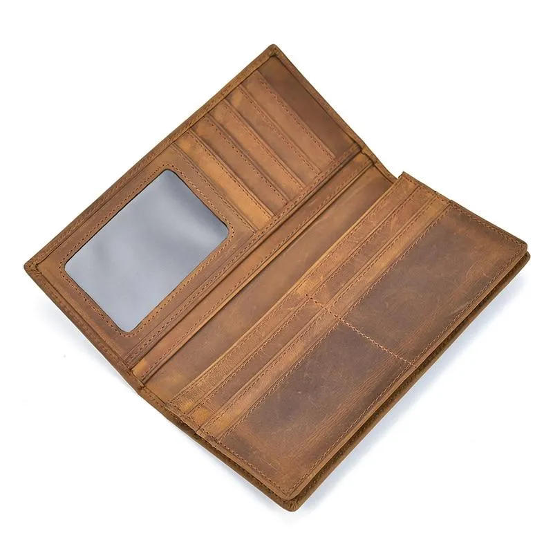 The Pathfinder Bifold Wallet | Genuine Leather Pocket Book - Image 3