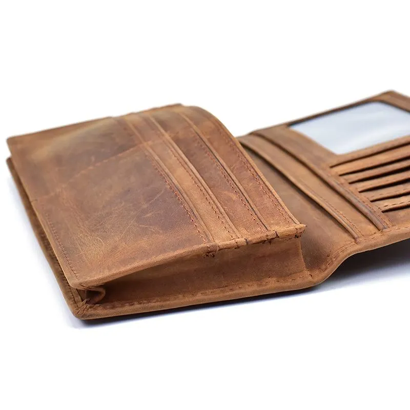 The Pathfinder Bifold Wallet | Genuine Leather Pocket Book - Image 6
