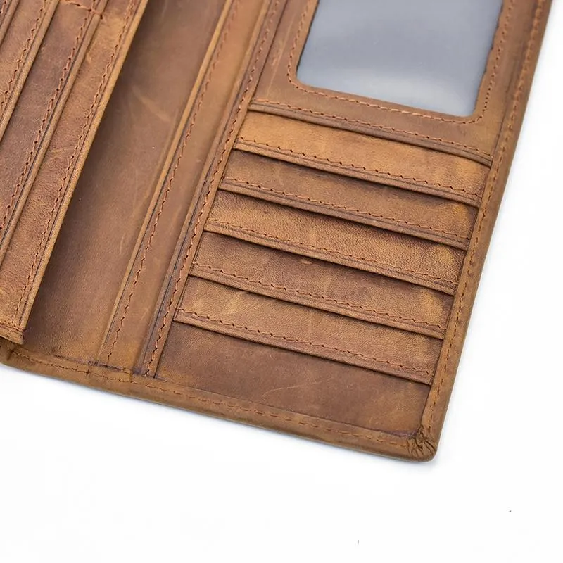 The Pathfinder Bifold Wallet | Genuine Leather Pocket Book - Image 7