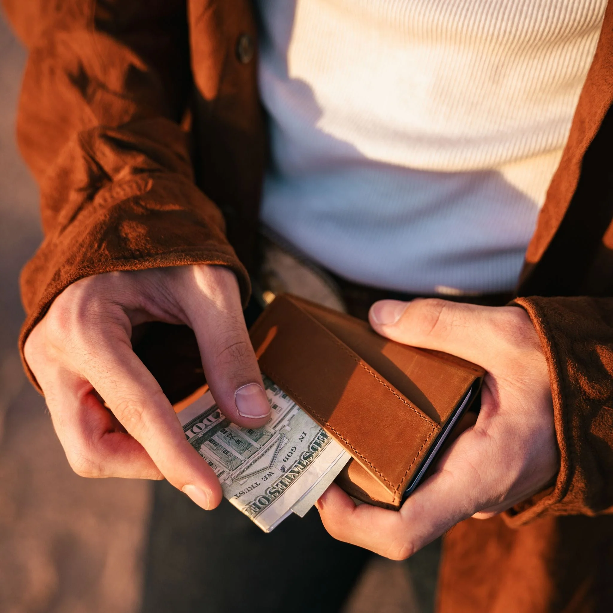 The Pilot – Men's RFID Aluminum Card Wallet - Image 107