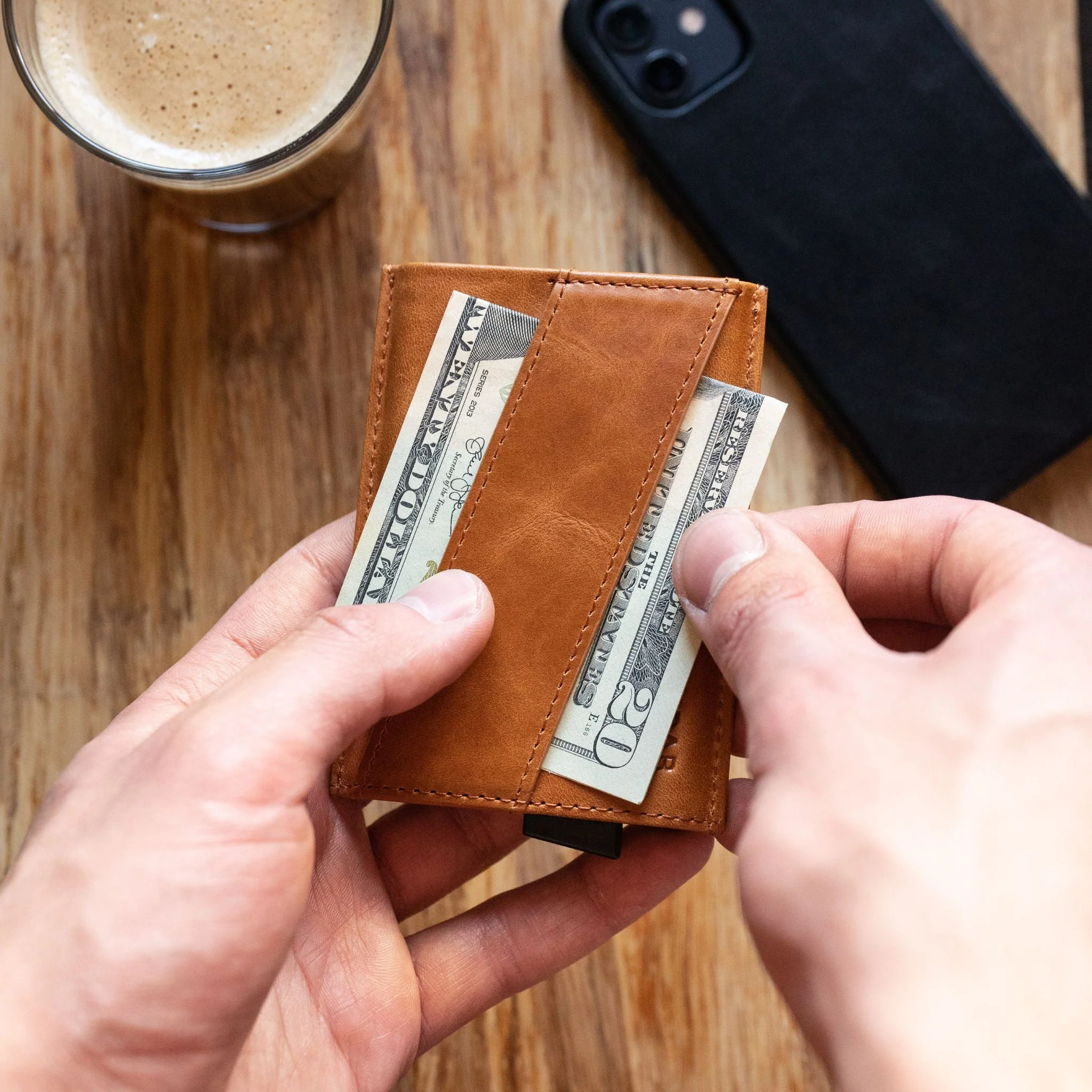 The Pilot – Men's RFID Aluminum Card Wallet - Image 71