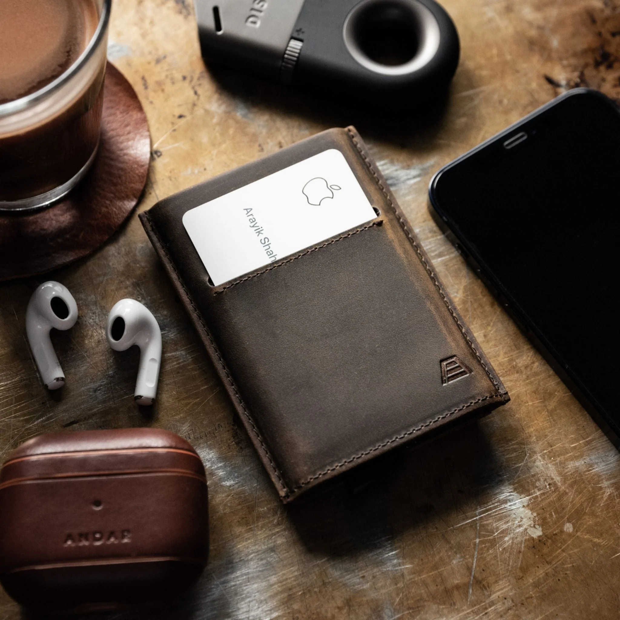 The Pilot – Men's RFID Aluminum Card Wallet - Image 81